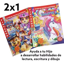 Cuaderno Libreta Para Colorear Con Pegatinas Mi Little Pony