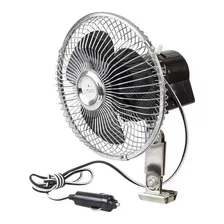 Ventilador 12v Automotivo Carro Caminhão Portátil Barco Osci