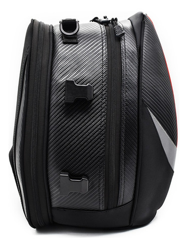 Bolsa Trasera De Moto Wosawe, Bolsa De Equipaje Para Asiento Foto 6