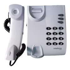  Telefone Pleno Intelbras Fixo C/fio Branco