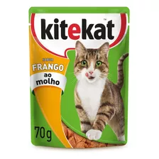 Alimento Úmido Para Gato Adulto Kitekat Frango Ao Molho 70g