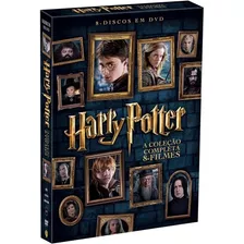 Dvd Harry Potter - A Coleção Completa - 8 Discos