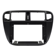 Moldura Painel 9 Polegadas Honda Civic 1996 / 2000 Preto