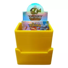 Mazo Cartas De Pokemon Con Caja Guarda Cartas Deckbox