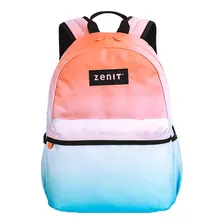 Mochila Escolar Sunset Colores Degrade Zenit