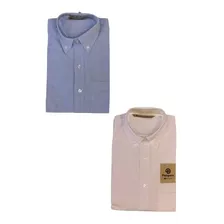 Camisa Pampero Hombre Blanca Y Celeste