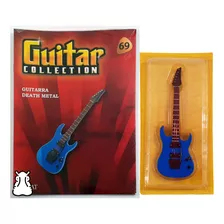 Miniatura Salvat Ed 69 - Guitarra Death Metal + Suporte