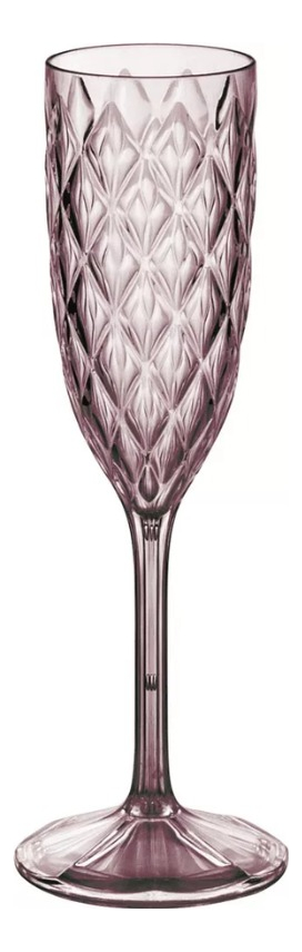 Copa De Champagne 200ml De Acrilico Diamante 