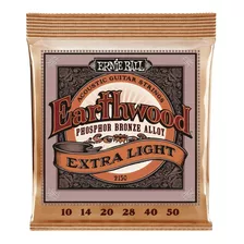 Encordoamento Aço Ernie Ball Earthwood Phosphor Bronze 10-50 Eb2150