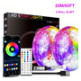 Fita Led 30m Com App E Controle Usb Rgb 5v