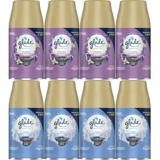 8x Refil Automático Glade Lavanda & Toque De Maciez 269ml