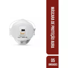 Máscara Proteção Pff2 Aura 9322+br C/válvula (kit C/05) -3m