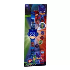 Pj Masks Relógio Infantil Projetor 3d - Menino Gato