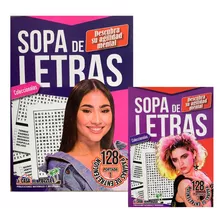 Sopa De Letras Coleccionable Pack De 4 Libros De 128 Páginas