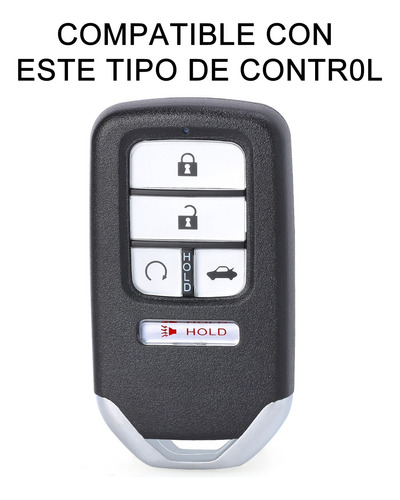 Funda Para Control Honda Presencial Tpu 5 Botones  Foto 4