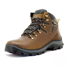 Bota Coturno Adventure Para Trilha Em Couro Legítimo Castor