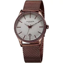 Reloj Casual De Cuarzo Suizo Akribos Xxiv Para Mujer, Color: