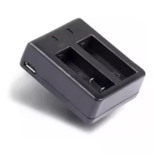 Sjcam Carregador Duplo Bateria Sj4000 Sj5000 Sj6000 Usb