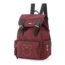 Mochila Casual Escolar Feminina Juvenil Costas Mickey Mouse