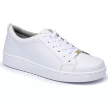 Tenis Casual Feminino Branco Cr Shoes Promoçao 2019 Luxo