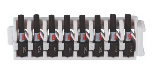 Puntas Atornillador Bosch Torx T20 X 25mm Impact X 8 Un