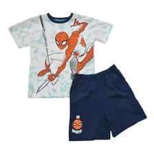 Conjuntos Short Spider Man De Marvel Para Niño Premium 