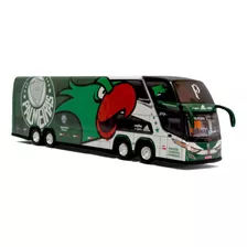 Miniatura Ônibus Palmeiras Maior Campeão Do Brasil 30cm