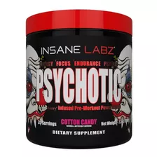 Pre Entreno Workout Psychotic Insane Labz 35 Servicios