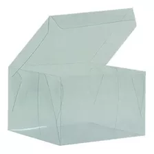 Caixa Transparente De Acetato Ref. 20 - 12x8x6 Cm - 20 Unid