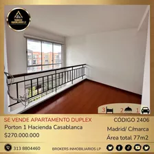 Se Vende Apartamento Duplex Madrid