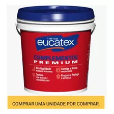 Massa Corrida Pva 25kg Premium Uso Interno Balde - Eucatex