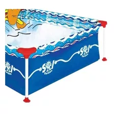 Pileta Lona Sol De Verano 200 Fun 1500 Lts 2,3 X 1,5 X 0,4m