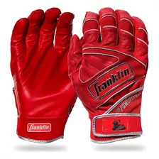 Guanteletas Beisbol Franklin Chrome Ps Rojo Adulto Talla Grande