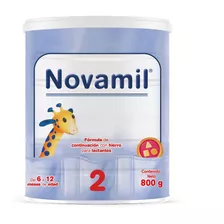 Novamil Etapa 2 Fórmula Láctea 800 G. Fórmula Nutrición