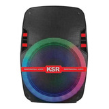 Bocina Kaiser Ksw-5015 Con Bluetooth Negra