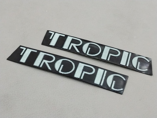 Par Emblemas Tropic Postes B Original Vw Scirocco Mk2 0251 Foto 7