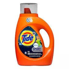 Jabón Líquido Tide Plus Febreze Sport Active Fresh Original Botella 1.36 l