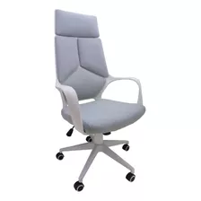 Silla De Escritorio Ads Brig Ergonómica Gris