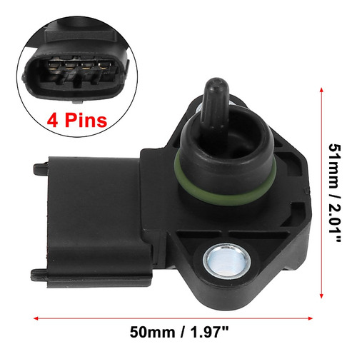 Sensor Map Para Kia Rio 08-11 Soul 10-11 Hyundai Elantra Ms Foto 4