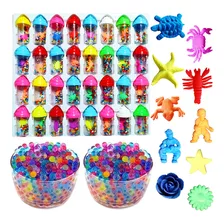 Animal Que Crece En Agua + Bolas Biogel Souvenir Piñata X 10