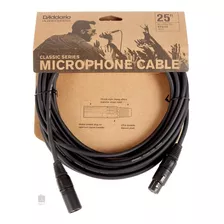 Cable D Micrófono Daddario Planet Wave Pw-cmic-25 Classic 9m