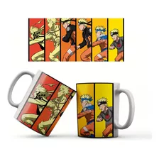 Mug Naruto Evolucion 11 Oz - Blanco