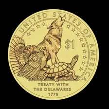Estados Unidos 1 Dólar 2013 D Sacagawea Native American Fc
