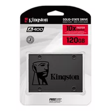 Disco Sólido Interno Kingston Sa400s37/120g 120gb Negro