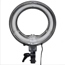 Iluminador Ring Light Circular - Luz Branca 5500k 220 Volts Cor Da Estrutura Preto Cor Da Luz Branco-quente 220v