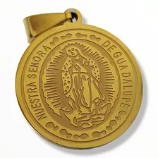 Dije Medalla Virgen Guadalupe De 18mm Acero Inoxidable