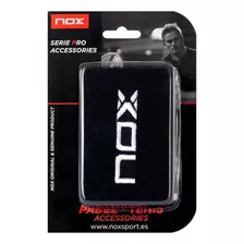 Muñequera Padel Nox Logo Negro Munegblabox