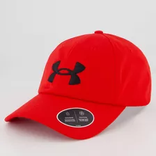 Boné Under Armour Blitzing Adj Hat Vermelho