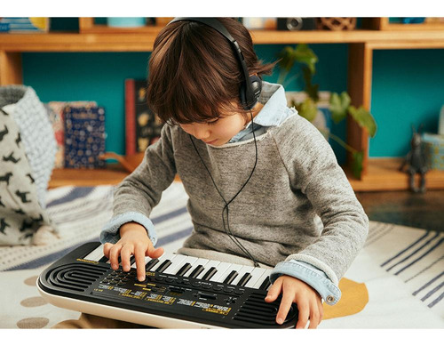 Teclado Infantil Casio SA-50 H2 Branco 32 Teclas Portátil Iniciante - Citron