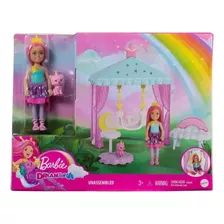 Barbie Dreamtopia Chelsea Balanço Nas Nuvens - Mattel Hlc27